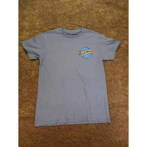 Blue‎ moon shirt Adult Small Blue double sided tee